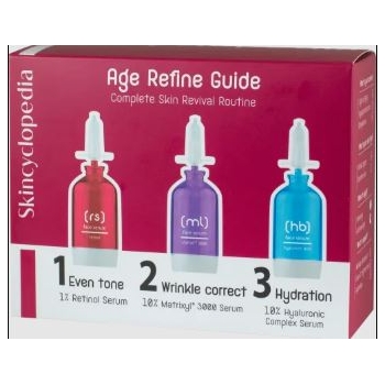 СКИНЦИКЛОПЕДИА Комплект Анти-ейдж 3*15ml